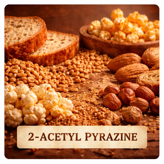 2-ACETYL PYRAZINE (crist.) - nota tostata, nocciola, popcorn