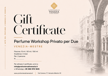 Buono Regalo Digitale — Perfume Workshop a Mestre (Venezia)