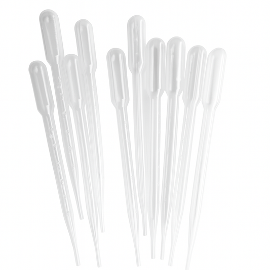 Pipetta Pasteur graduata in polietilene, 3 ml, non sterile - 10 pz.