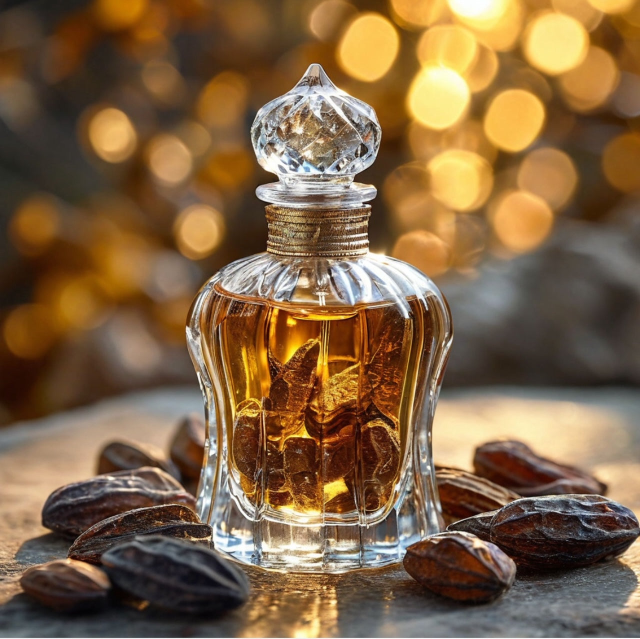 COUMARIN – sweet, herbaceous and powdery note with hints of hay, vanilla and almond