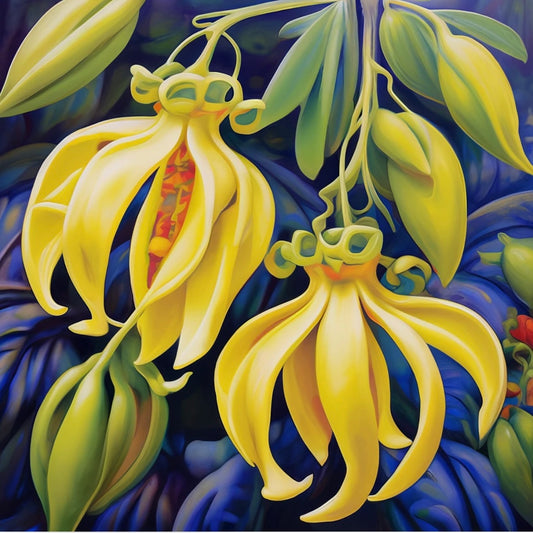 YLANG YLANG III OLIO ESSENZIALE – olio essenziale floreale, vellutato e speziato con sentore di petali bianchi, pepe rosa e legni tropicali