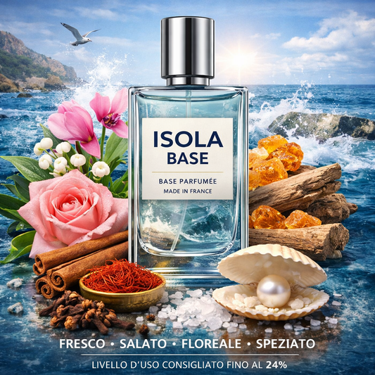 ISOLA BASE - accordo marino salato con sfumature speziate